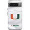 University of Miami White Jersey Google Pixel 8 Pro Impact Case